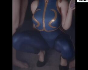 CHUN LI ANAL FUCKED DO AMAZING BLOWJOB| STREET FIGHTER HENTAI ANIMATION 4K 60FPS